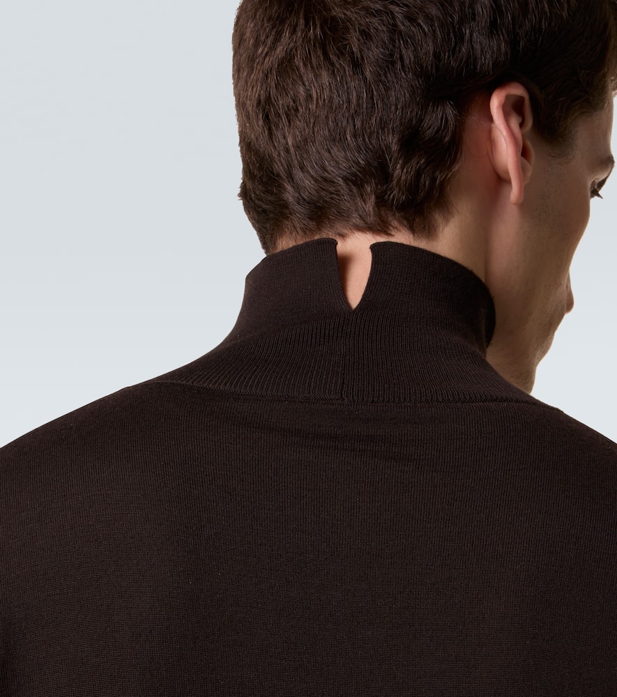 Ash wool turtleneck sweater
