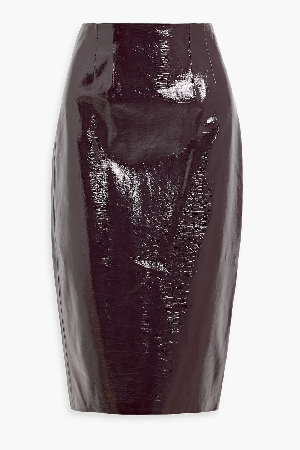 Holmes glossed pencil skirt