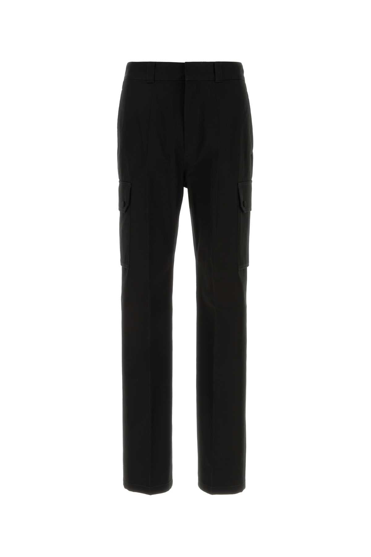 Workwear Trousers Cargo Pants — Black