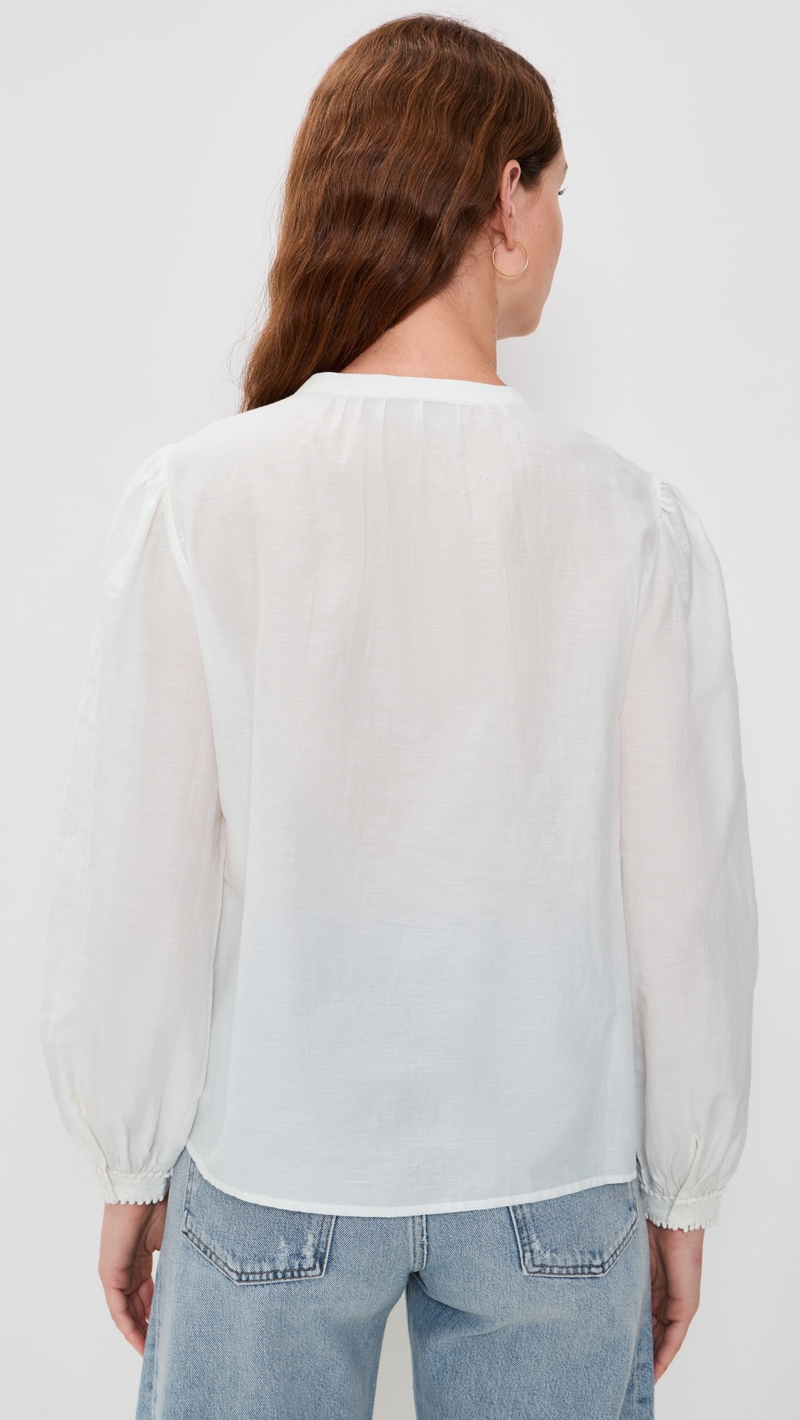 Tate Blouse Ivory