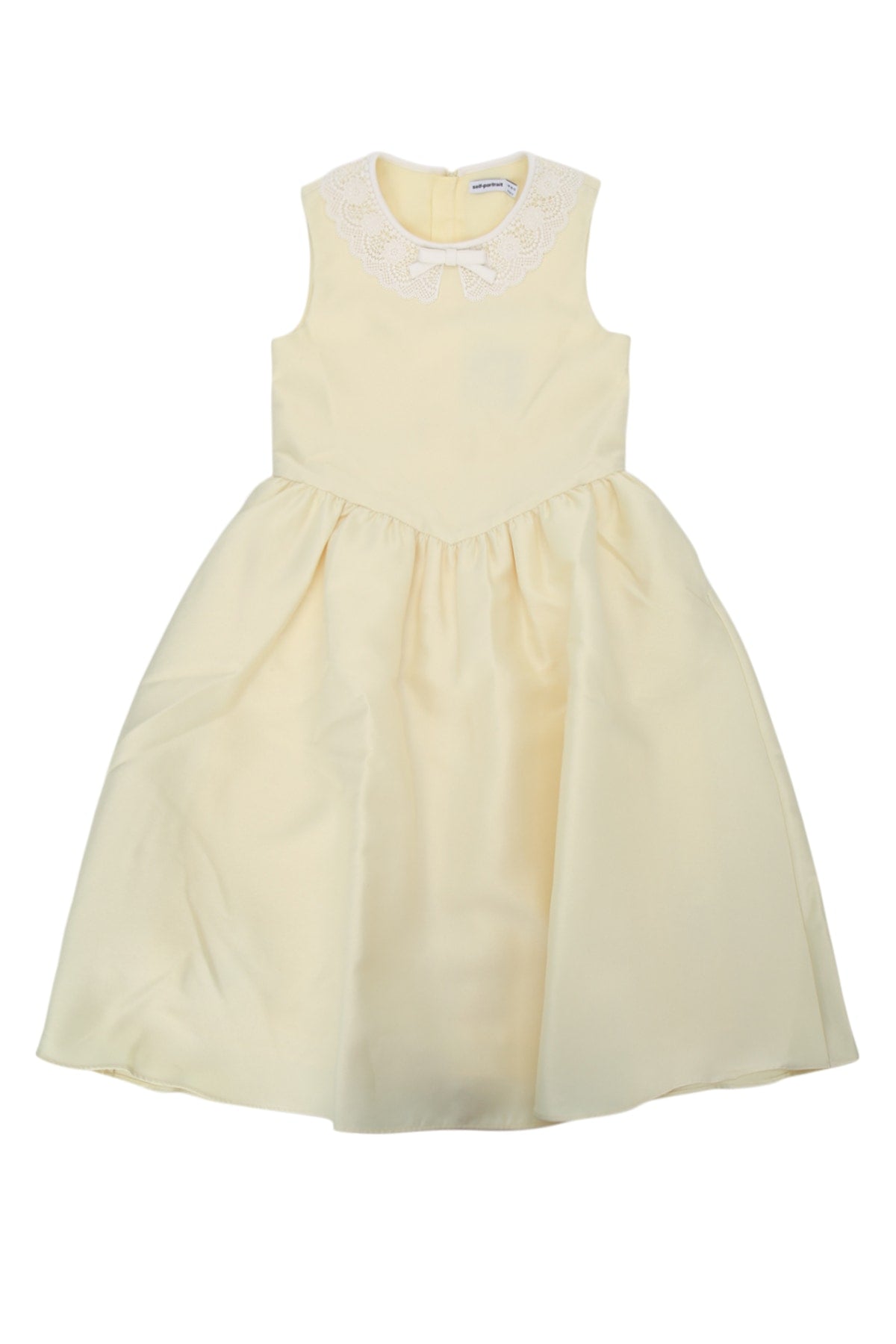 Taffeta Dress — Yellow