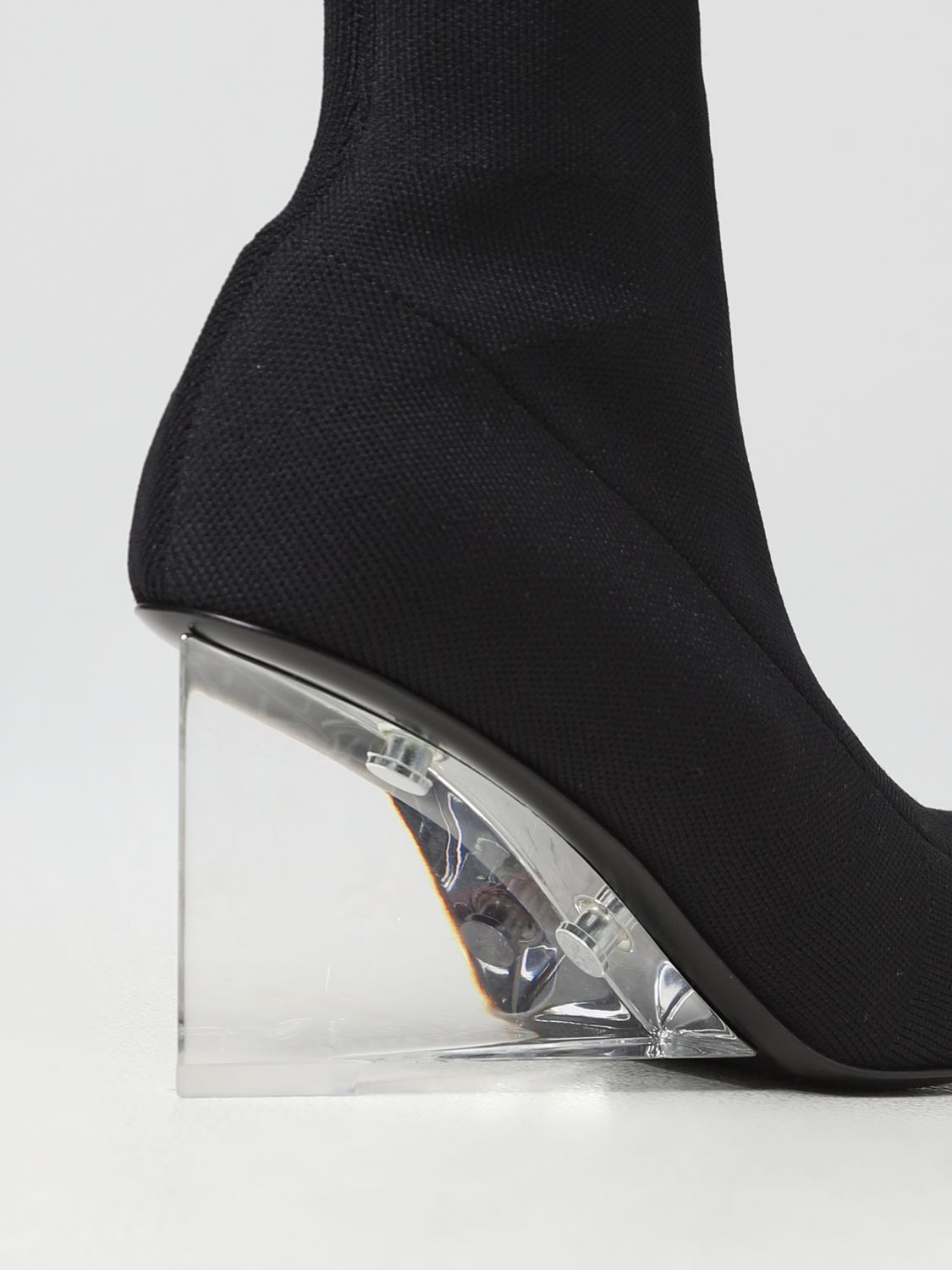 Flat Ankle Boots Woman color Black