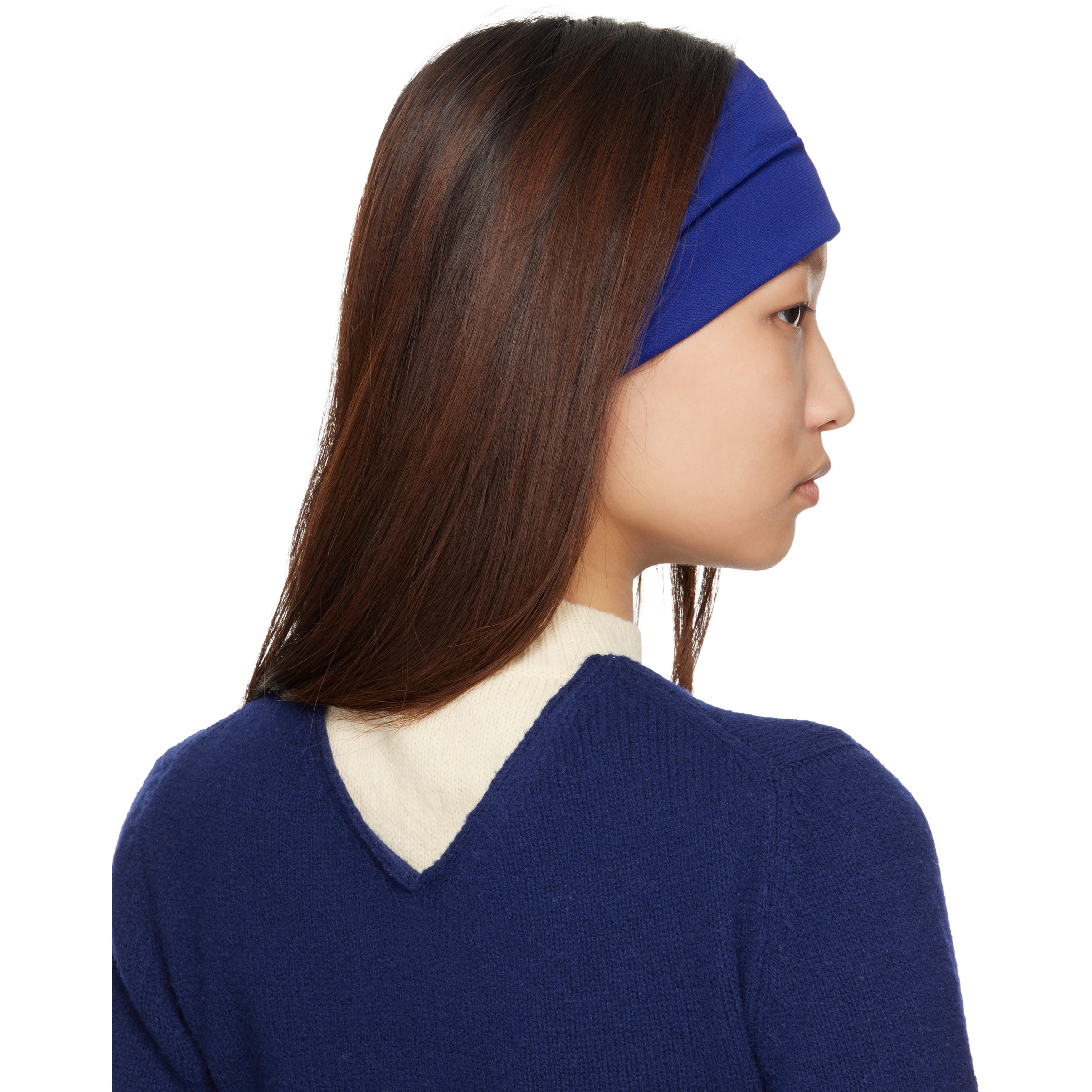 Blue Grosgrain Headband