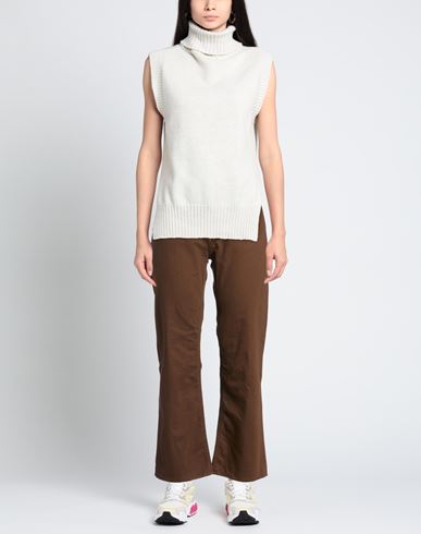 Woman Jeans Chocolate brown Size 28 Cotton, Elastane
