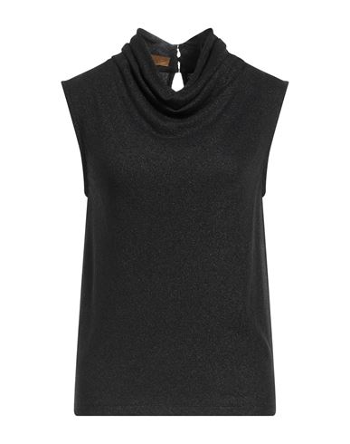 Siyu Woman Top Charcoal Size 4 Viscose, Polyamide, Polyester