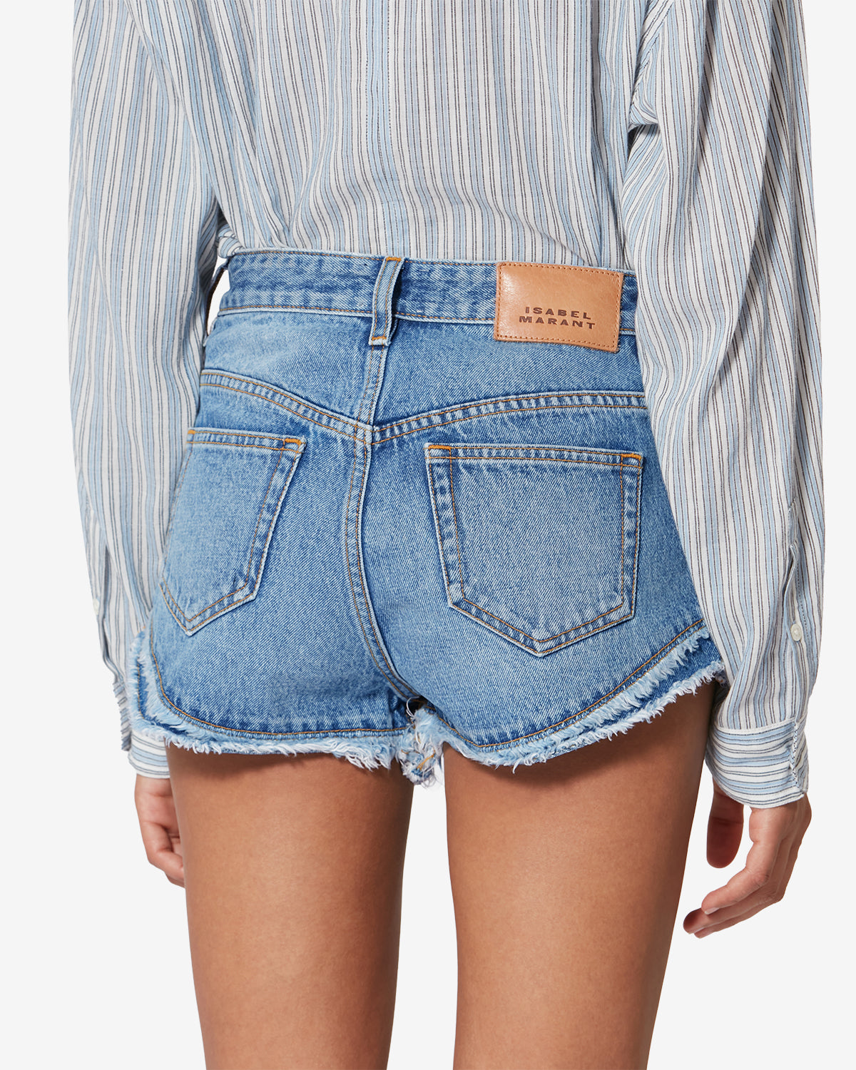 Eneidala Shorts - Women - Light Blue - Size 34 -