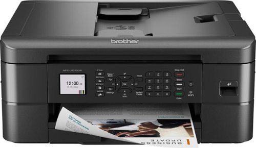 MFC-J1010DW Wireless Color All-in-One Refresh Subscription Eligible Inkjet Printer - Black