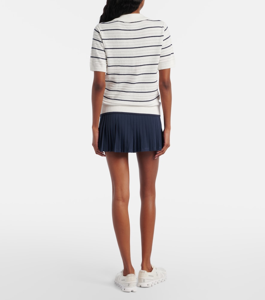 Clemency pleated tennis skirt