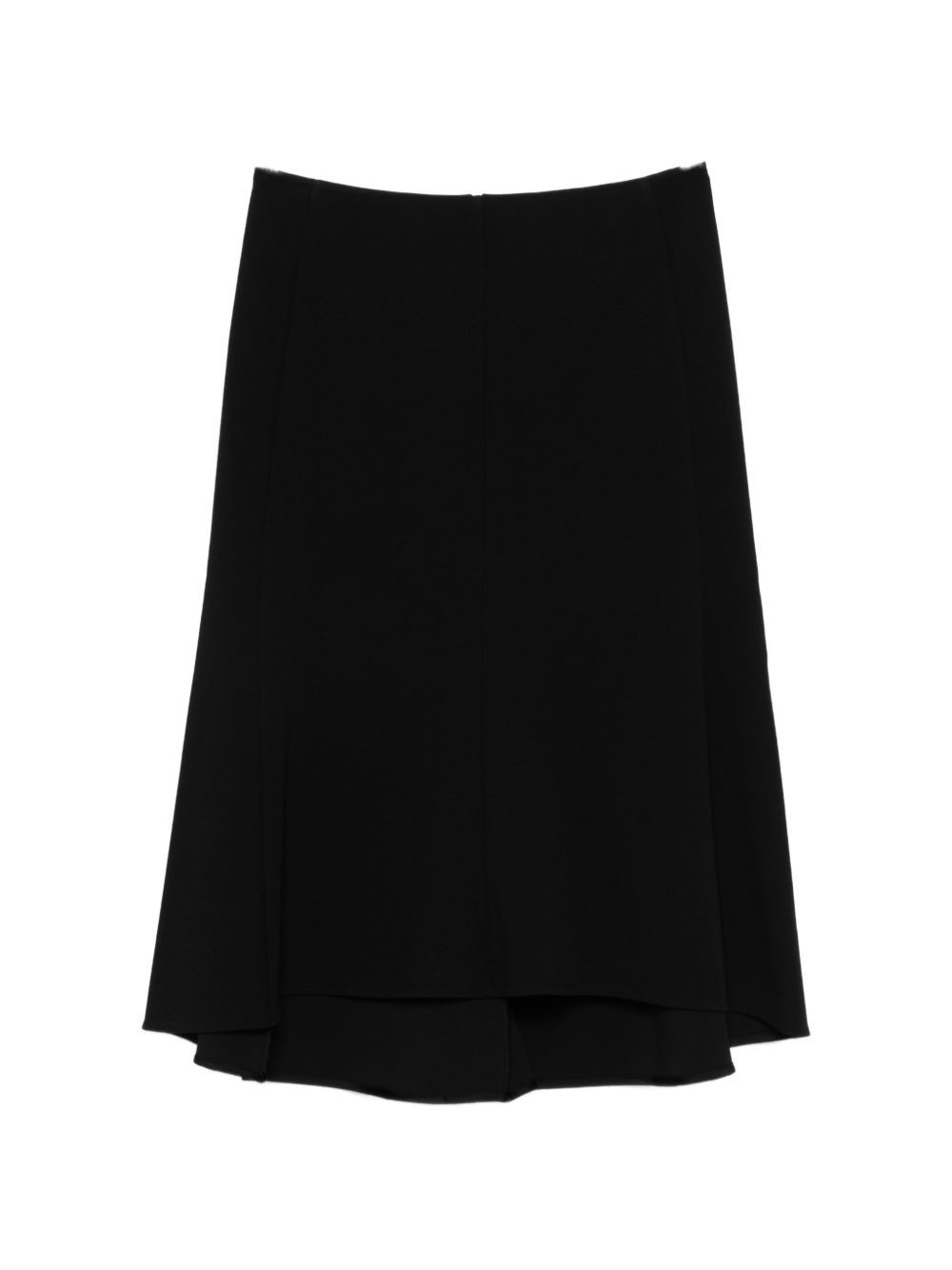Asymmetric short skirt