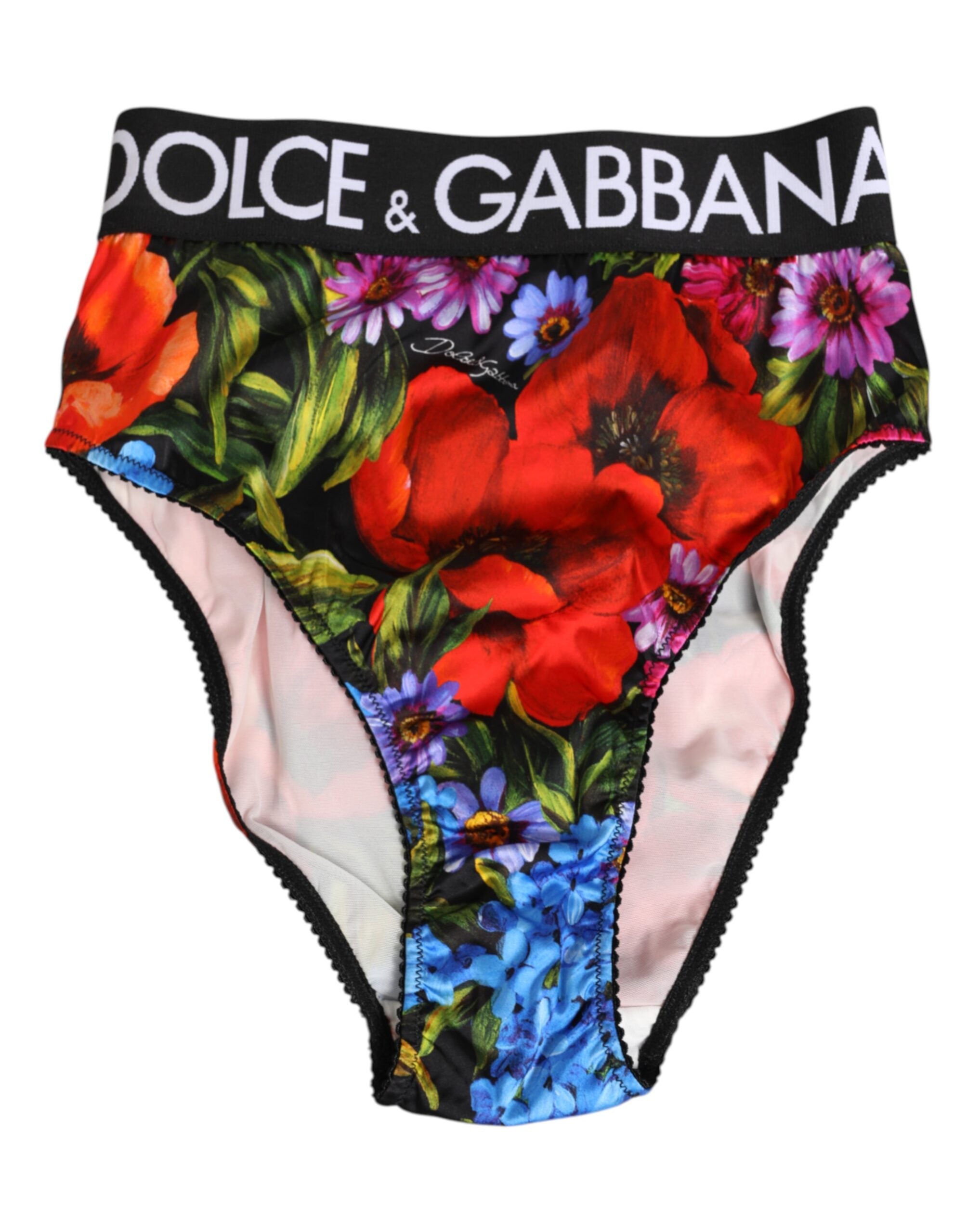 Floral Print Brief — Multicolor