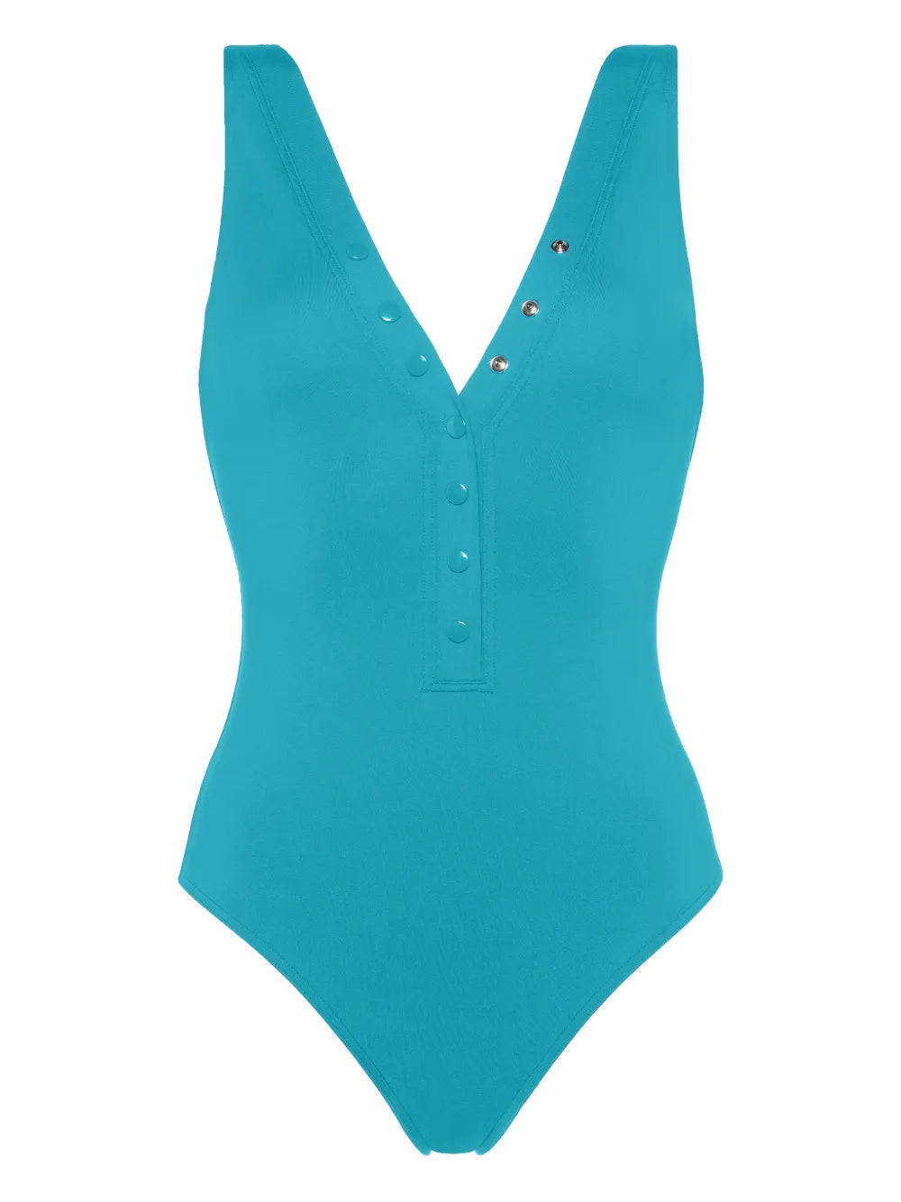 One-Piece Swimsuit — Turquoise