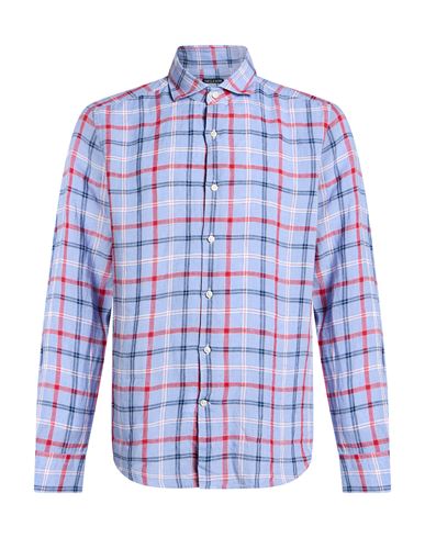 Man Shirt Light blue Size 15 ¾ Linen