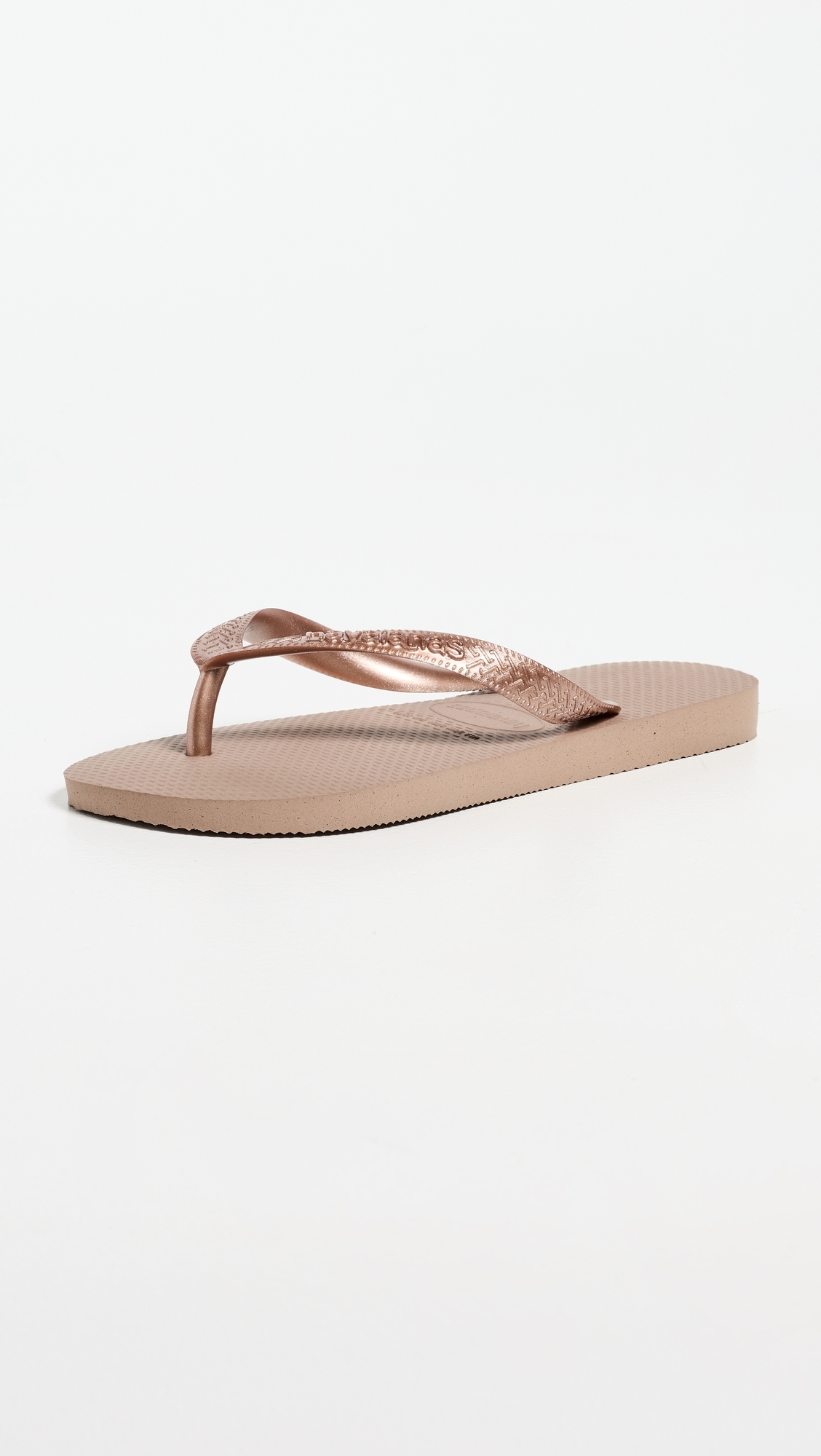 Top Tiras Sandals Rose Gold