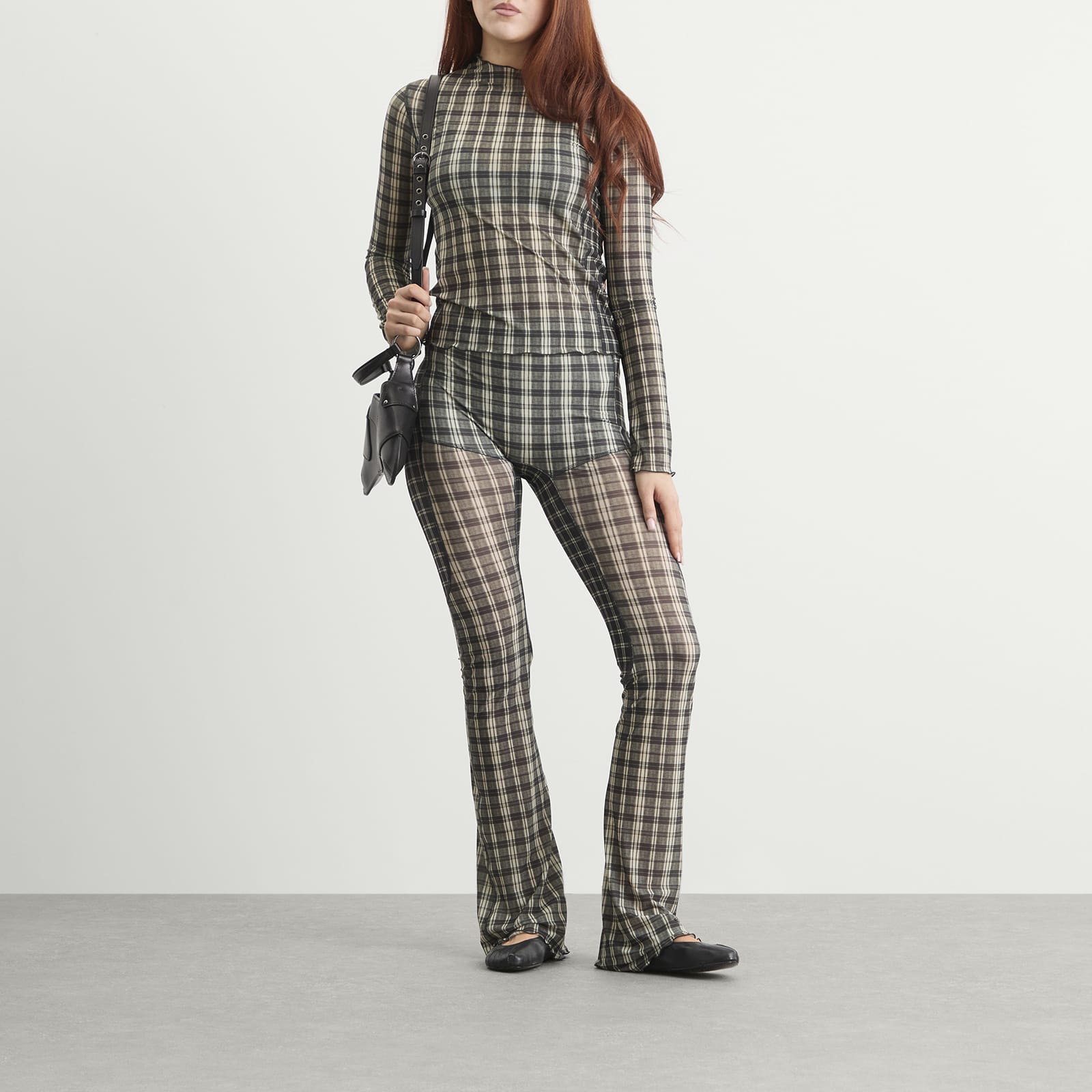 Women's Halcyon Leggings in Combi Check