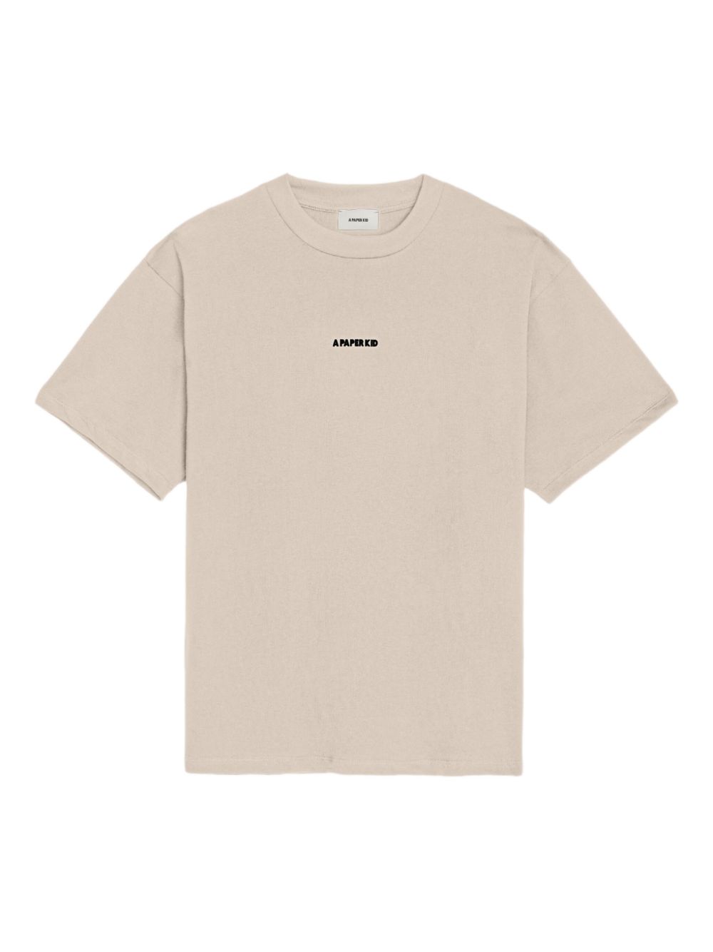A Paper Kid logo-print T-shirt - Neutrals