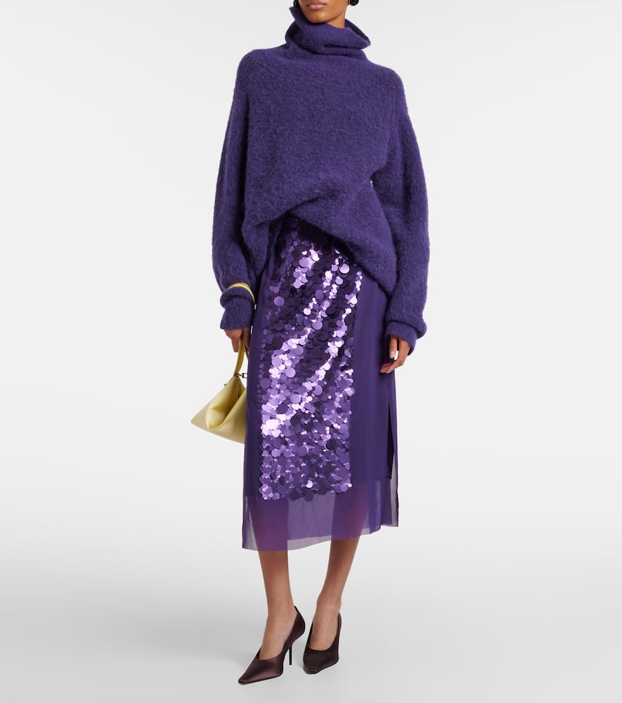 Cambo sequined midi skirt