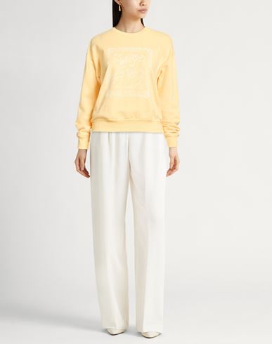 Woman Sweatshirt Marigold Size S Cotton