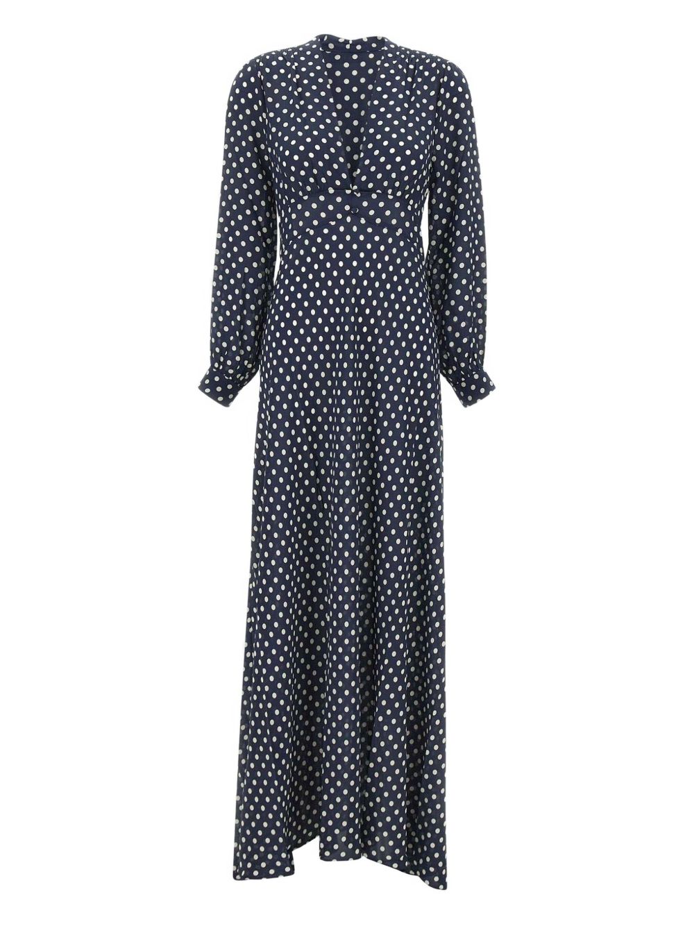Rixo Emory polka dot maxi dress - Blue