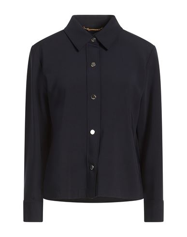 Woman Shirt Midnight blue Size 10 Polyamide, Cotton, Elastane
