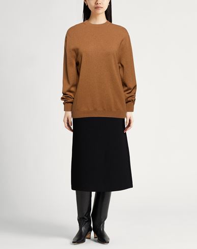 Woman Sweater Camel Size 2 Cashmere