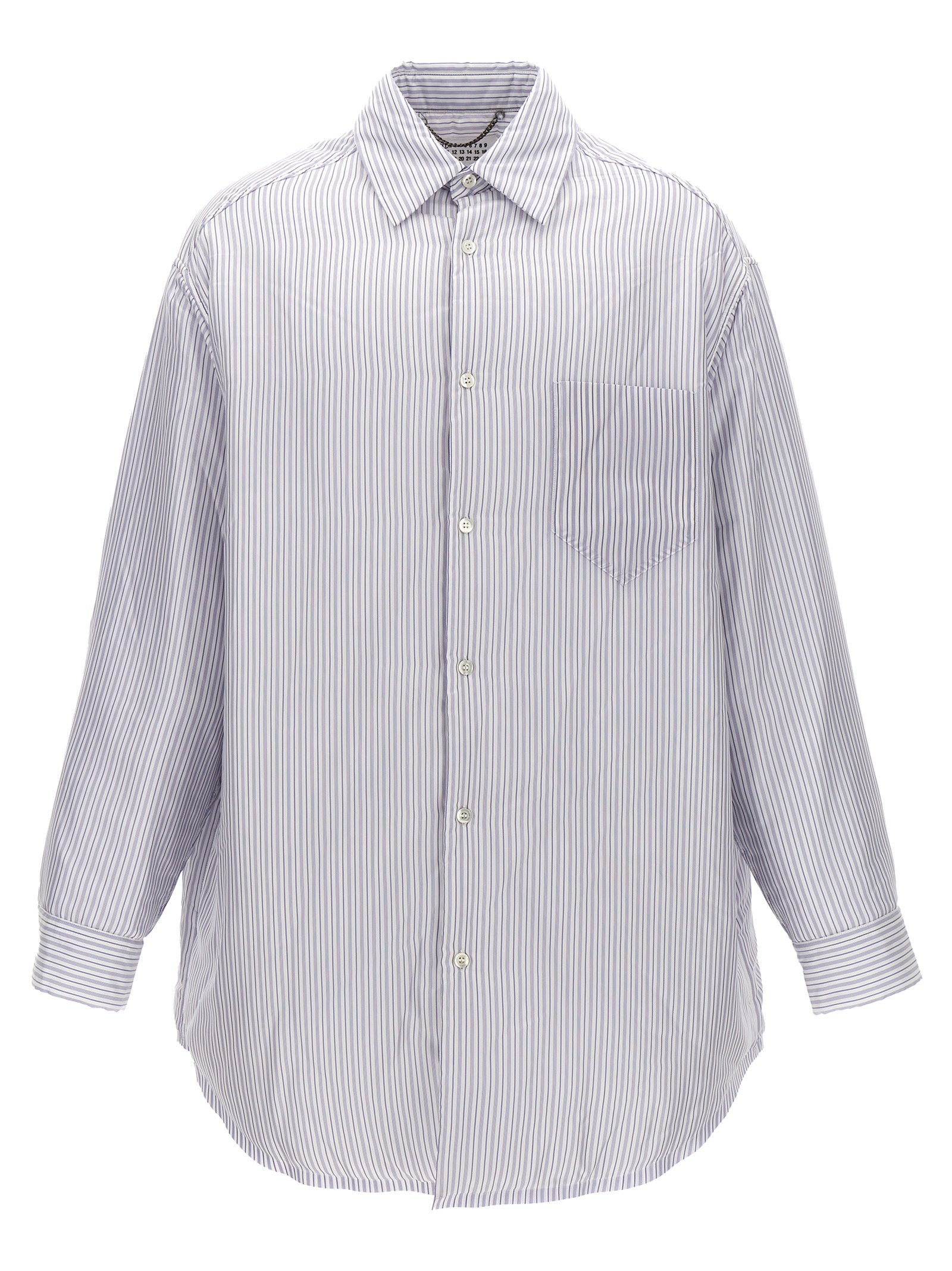 Striped Shirt Jacket