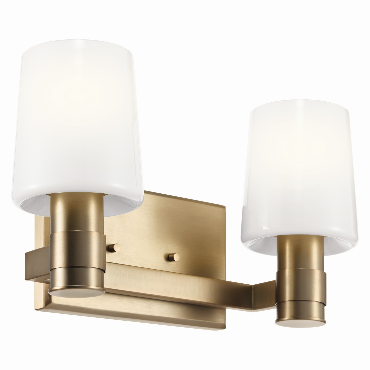 Champagne Bronze Bathroom Vanity Light from the Adani Collection