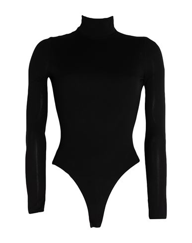 Alaïa Woman Bodysuit Black Size 2 Viscose