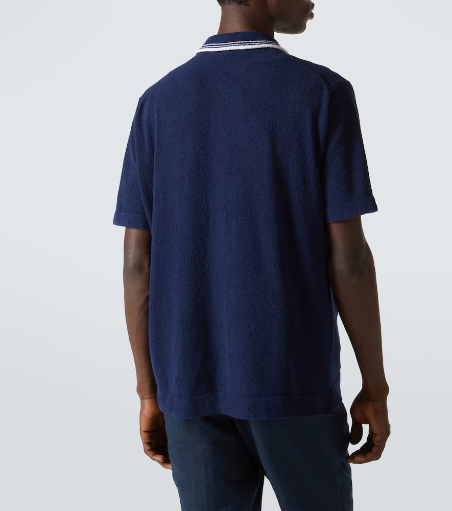Tiernan cotton-blend bouclé shirt