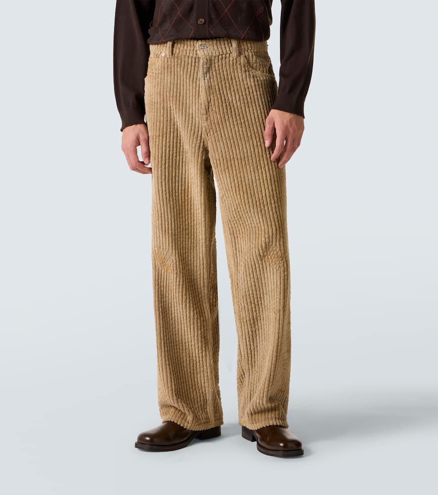 Vast Cut cotton corduroy wide-leg pants