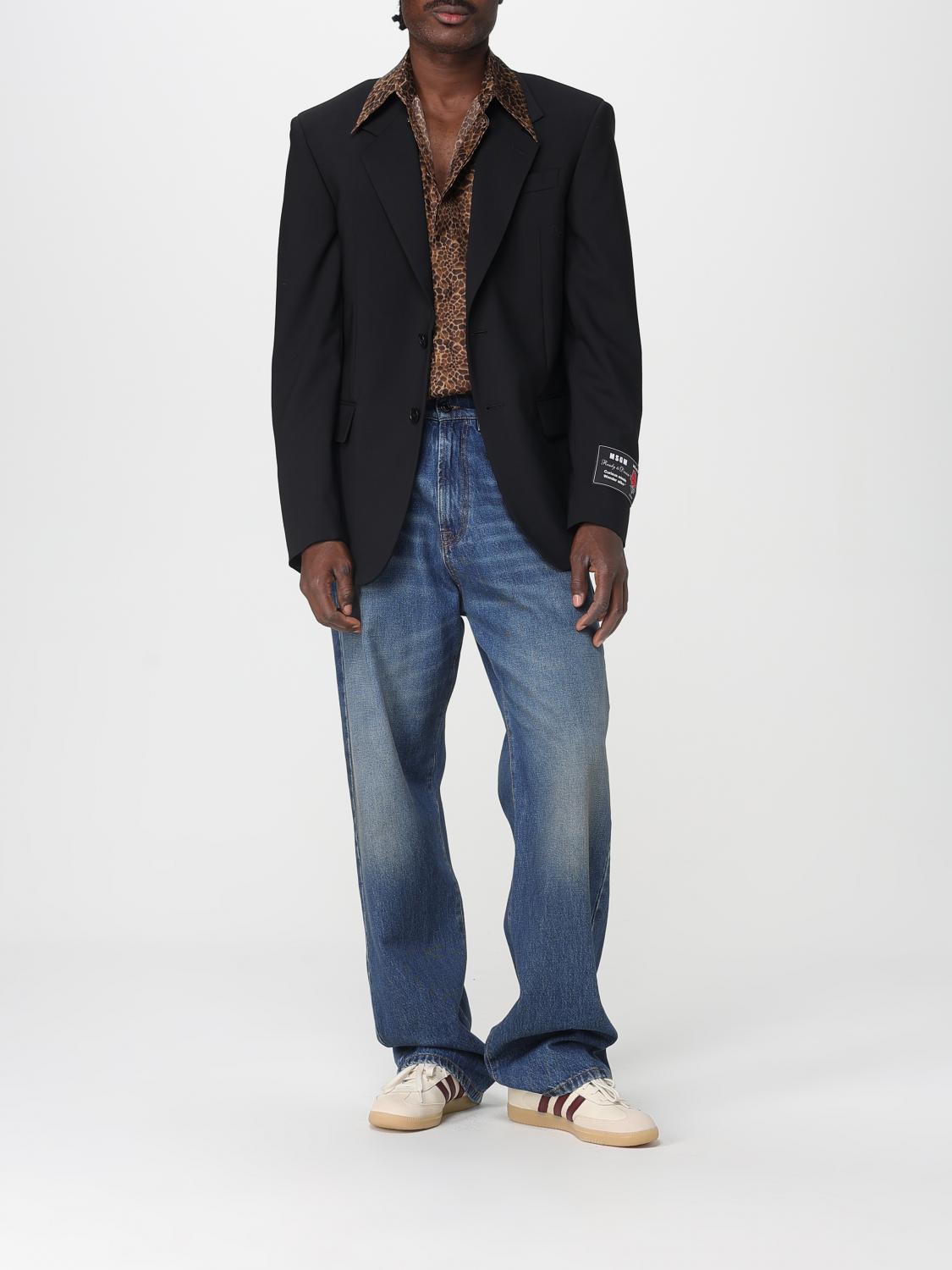Blazer Men color Black