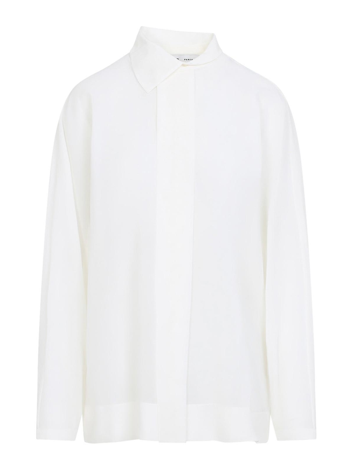 Asymmetrical Collar Shirt