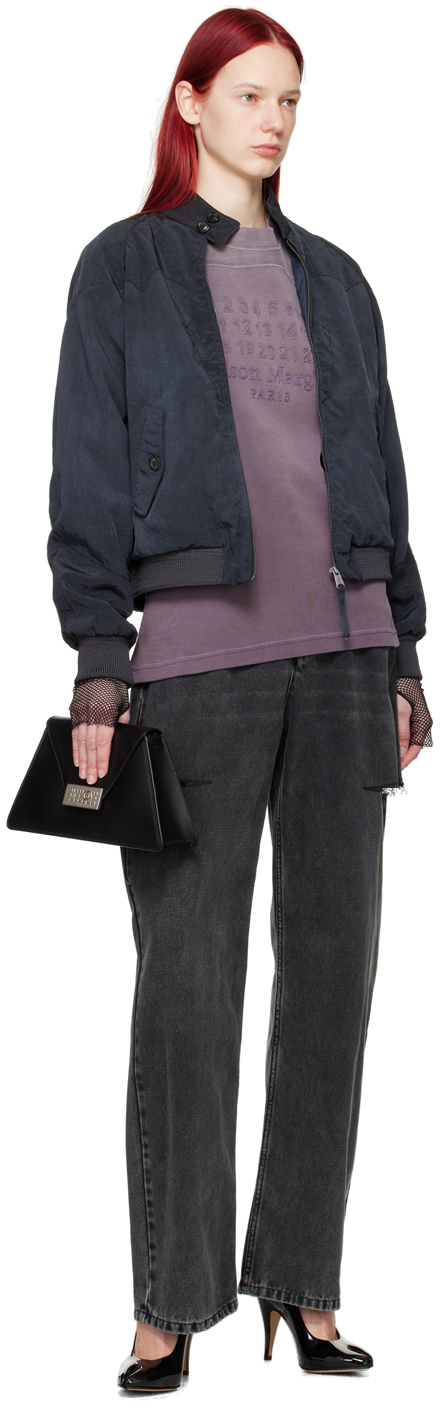 Maison Margiela Black Yoke Bomber Jacket