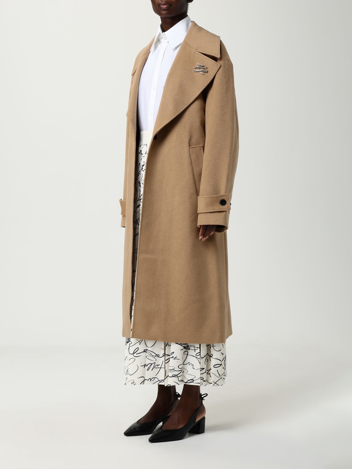 Coat Woman color Camel