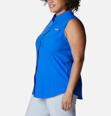 Women's PFG Tamiami  Sleeveless Shirt - Plus Size-