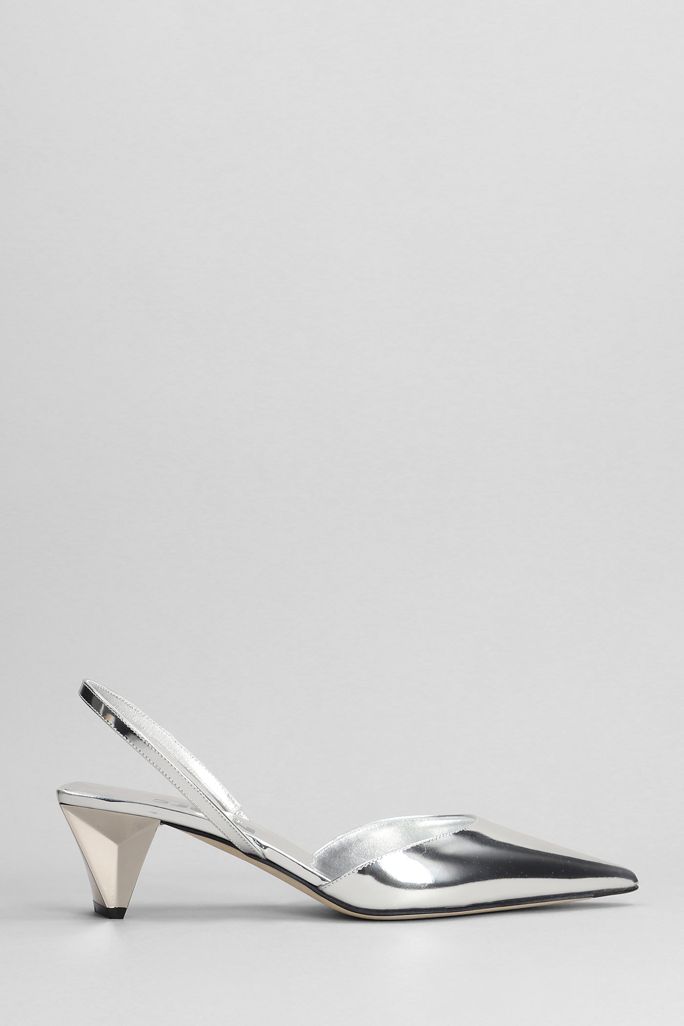 Mariel 050 Pumps In Silver Leather