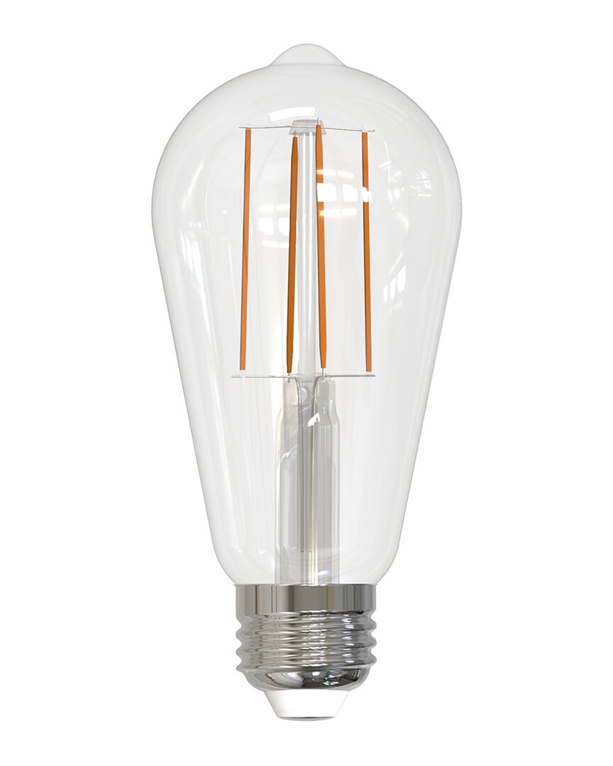 Pack Of(4)4.5Watt Dimmable Clear Filament St18 Medium(E26)Led Light Bulb