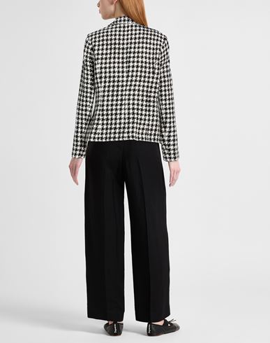 Woman Blazer Black Size 10 Cotton, Acrylic, Polyester, Viscose