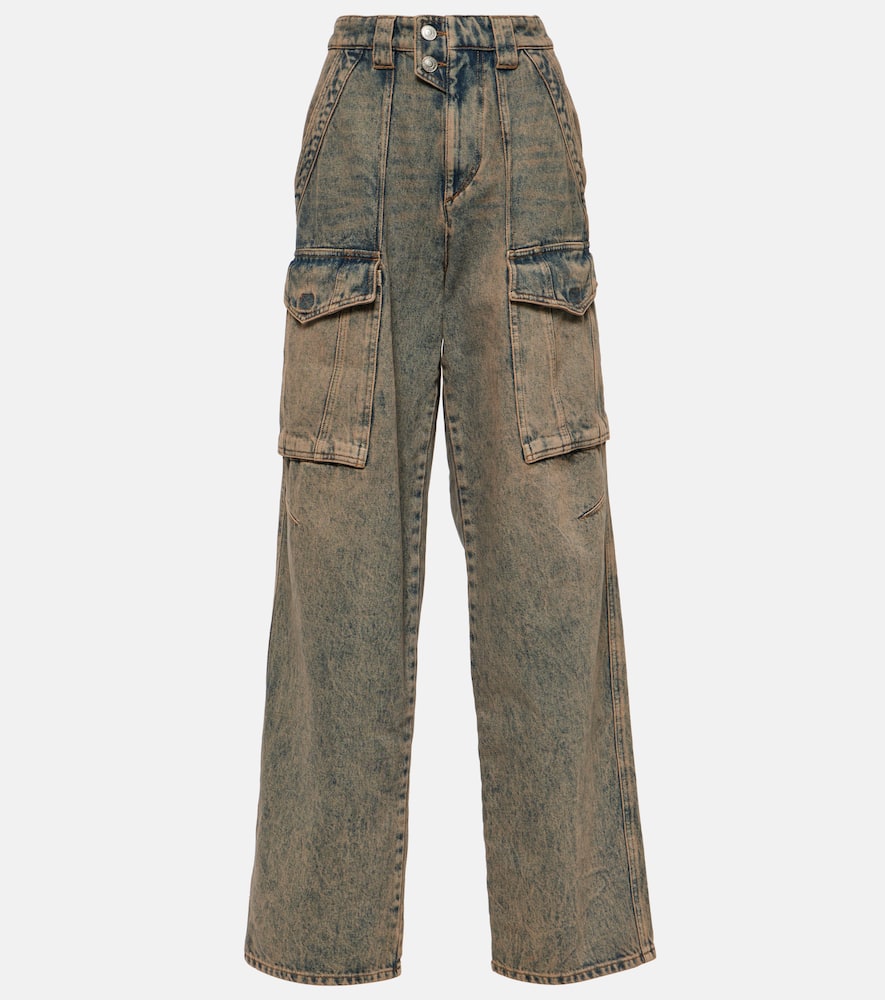 Heilani mid-rise cargo jeans