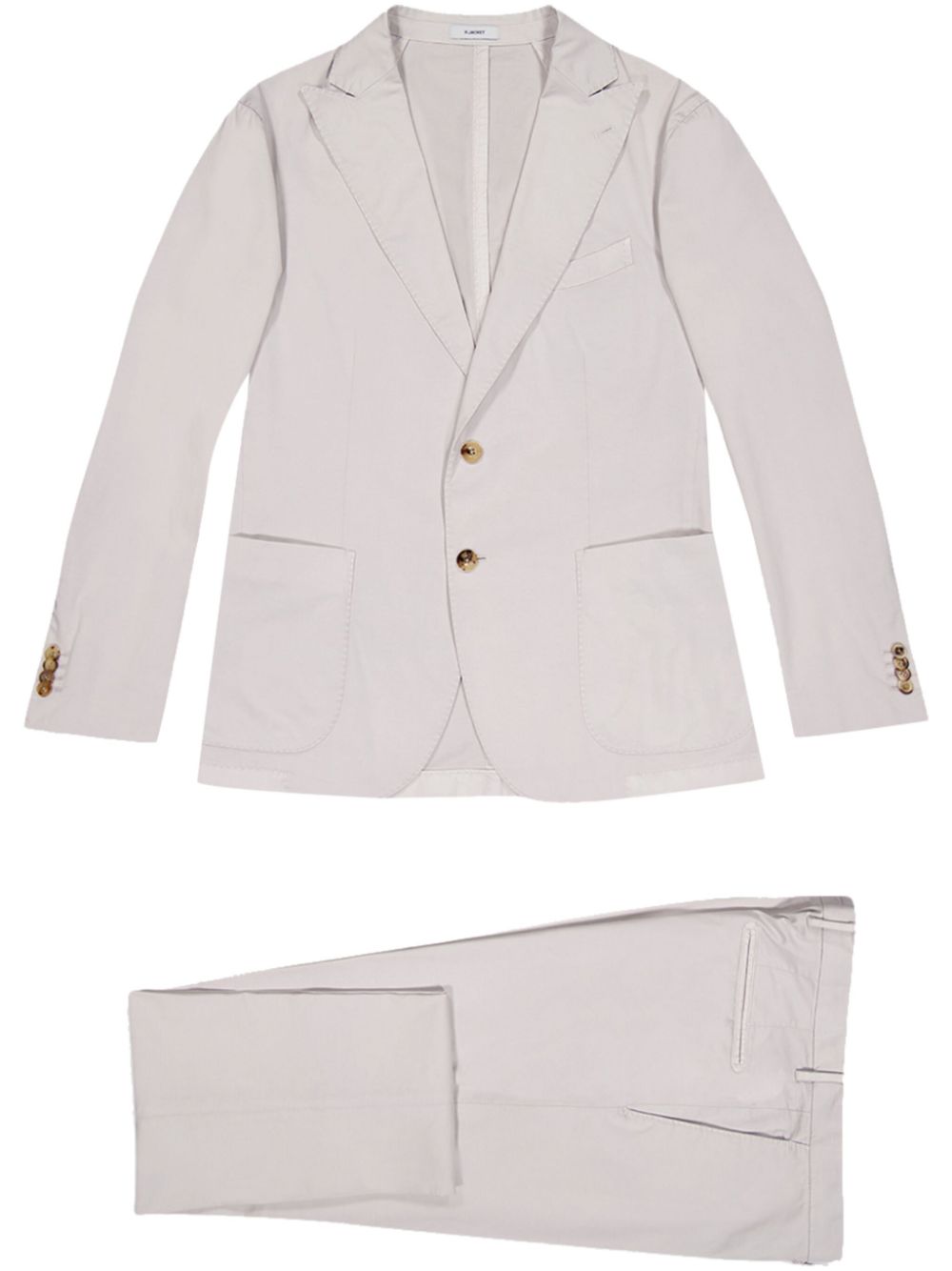 Single-breasted suit - Neutrals