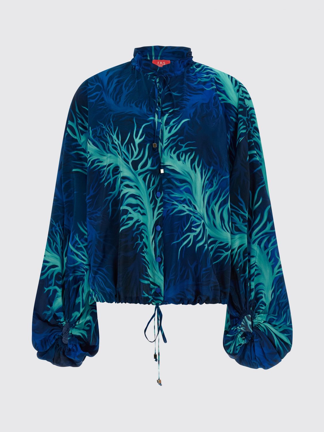 Top F. R.S FOR RESTLESS SLEEPERS Woman color Blue