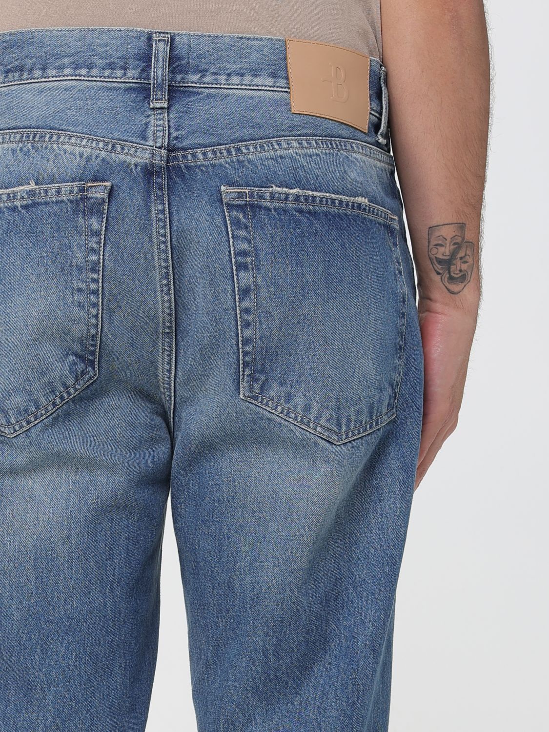 Jeans Men color Blue