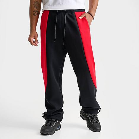 Men's NK TECH FLC PRO CB OH PANT in black /university re