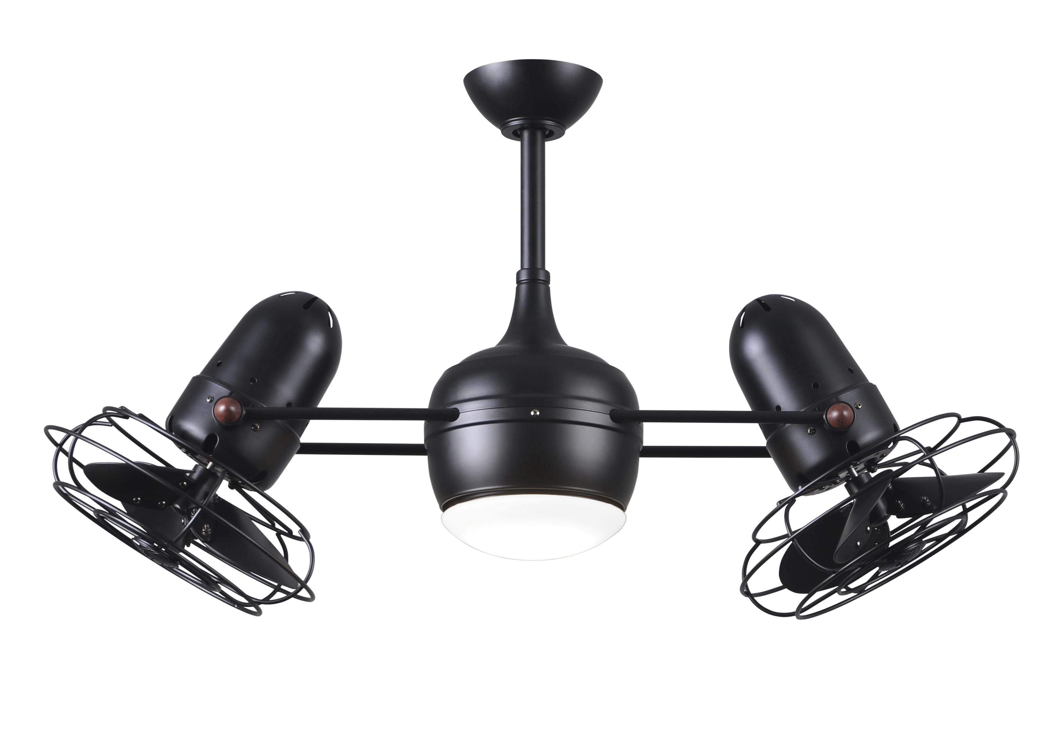 Dagny 3-Speed " Ceiling Fan w/ Integrated Light Kit in Matte Black with Matte Black blade