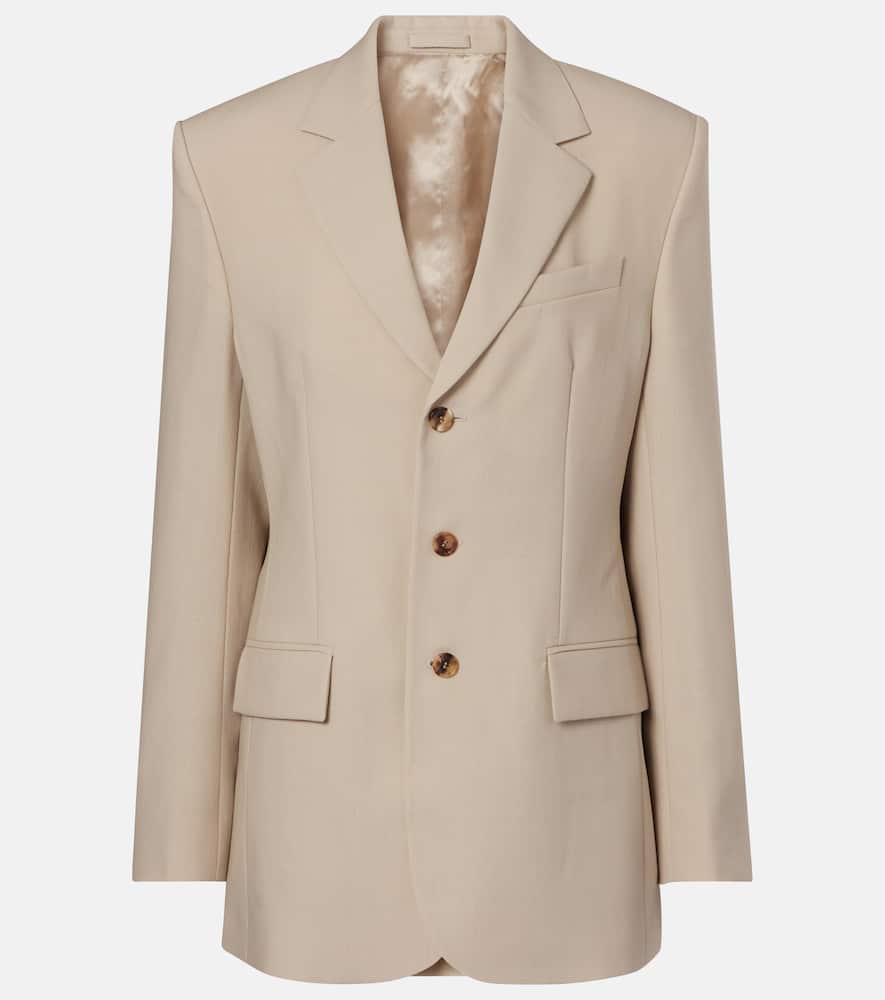 Virgin wool blazer