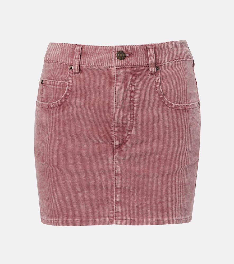 Olinda cotton corduroy miniskirt