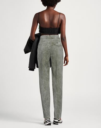 Woman Pants Military green