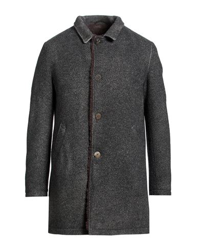 Man Coat Grey Size S Wool, Polyamide, Acrylic, Polyester, Mohair wool