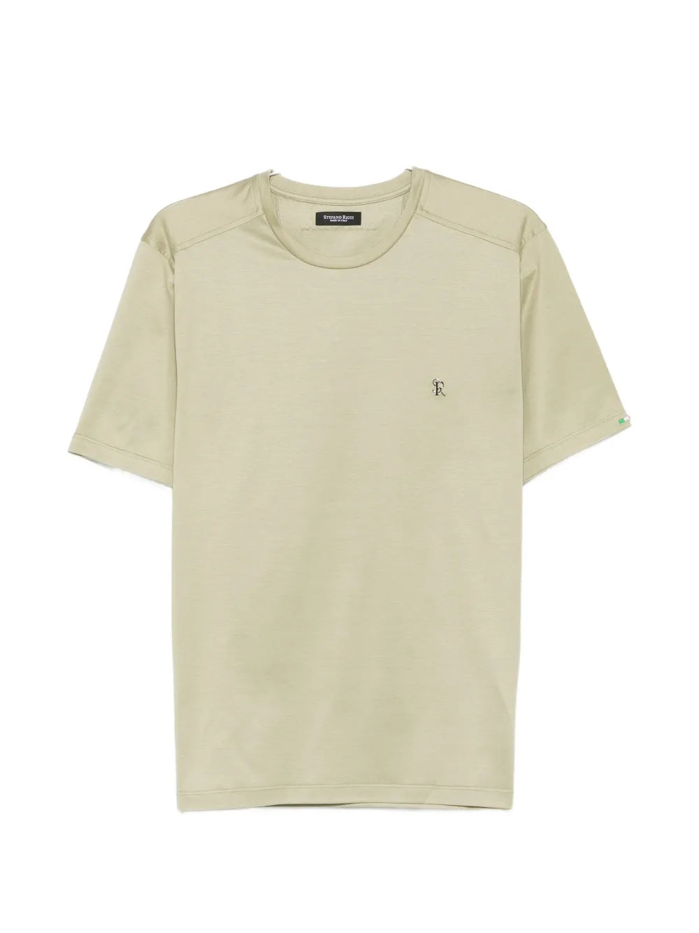 Logo-Embroidered T-Shirt — Sage