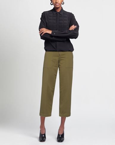 Woman Pants Military green