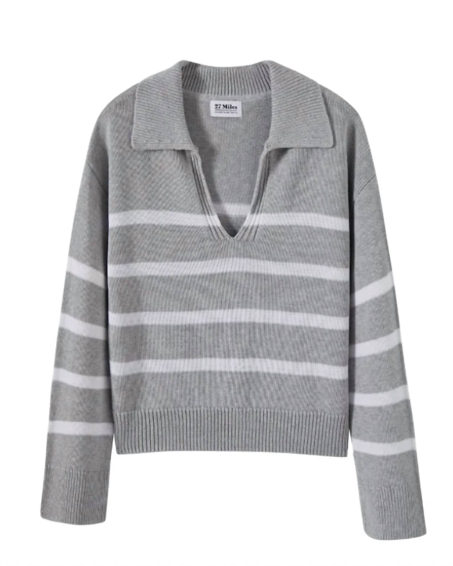 Women's Apallo Sweater In Grey